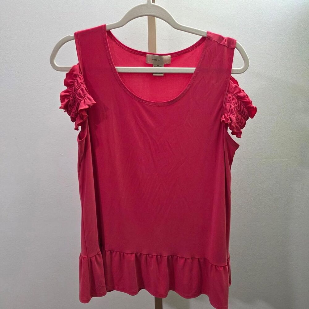 Unbranded Women's Pink and Red Blouse